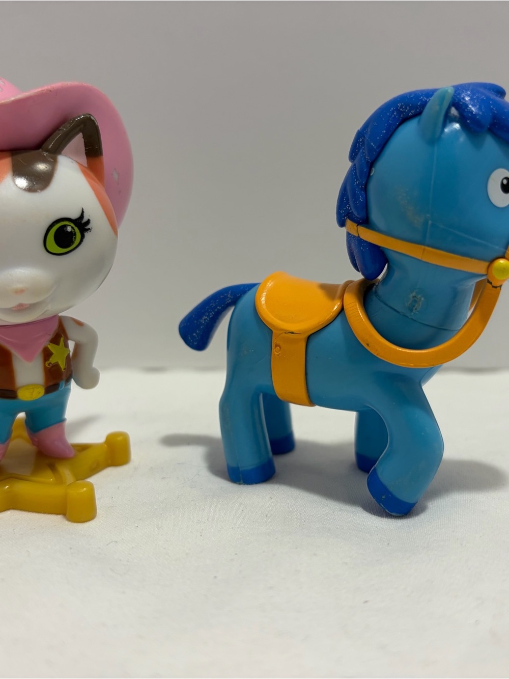 Sheriff Callie's Wild West Figures 3" Sparky Horse Pony 2" Cat Disney Just Play